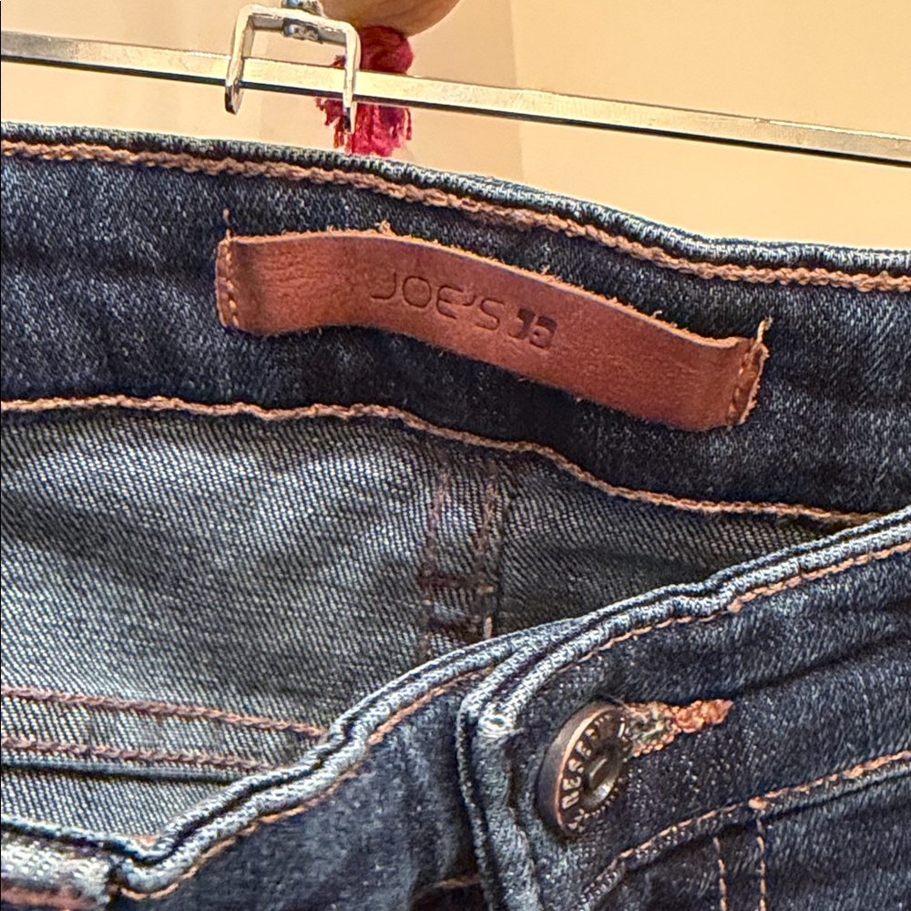 Joe’s Dark Wash Straight Ankle Leg Jeans - Picture 2 of 5